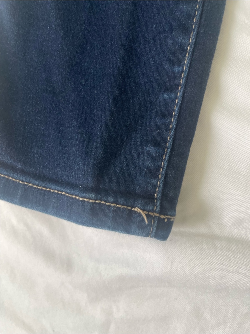 Anne Klein Women’s Jeans High Rise Skinny Ankle No Tag See Measurements. Gold Ac - Picture 2 of 10